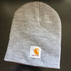 Carhartt Beanie In Light Grey | Poshmark